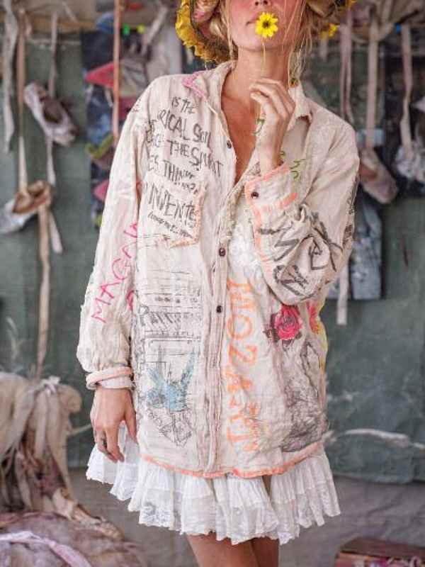 The View Whoopi Goldberg Graffiti Shirt - Image 2