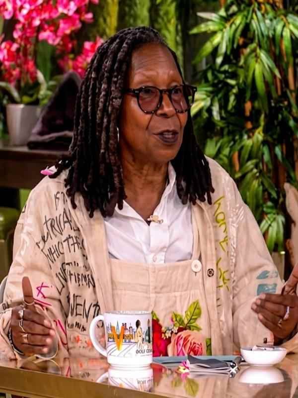 The View Whoopi Goldberg Graffiti Shirt
