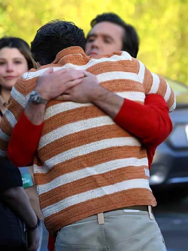 FYC Event LA 2026 Ryan Reynolds Crochet Striped Shirt