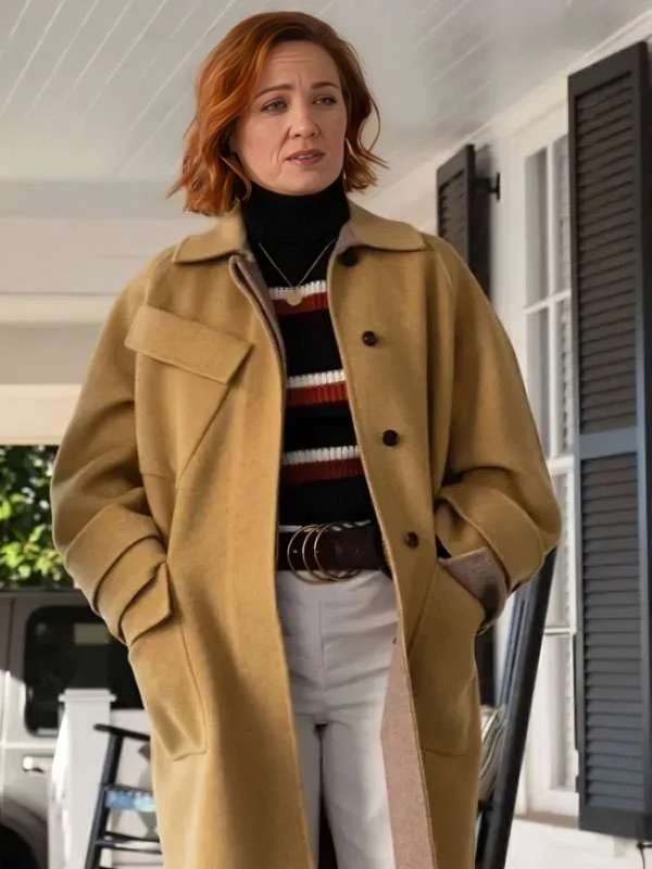 Will Trent S4 Erika Christensen Wool Trench Coat