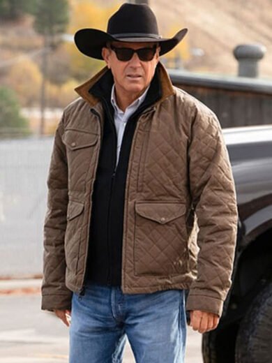 Yellowstone S04 John Dutton Quilted Jacket