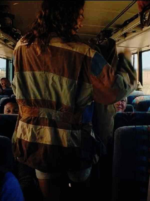 Euphoria S3 Zendaya Colorblock Jacket - Image 3
