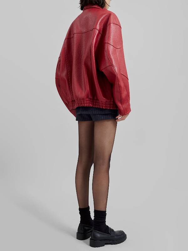 Christmas Day Game Taylor Swift Red Bomber Jacket