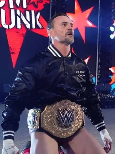 Elimination Chamber CM Punk Larry Forever Jacket