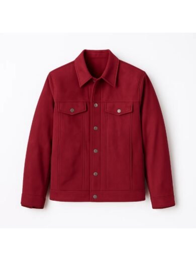 Finding Mr. Christmas S2 Craig Geoghan Suede Jacket