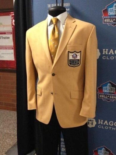 Pro Football Hall of Fame Gold Jacket