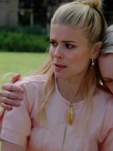 Imperfect Women 2026 Kate Mara Pink Dress