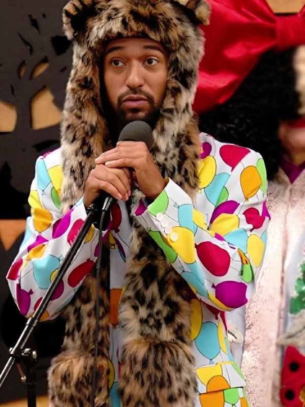 Jury Duty 2026 Anthony Norman Balloon Print Suit