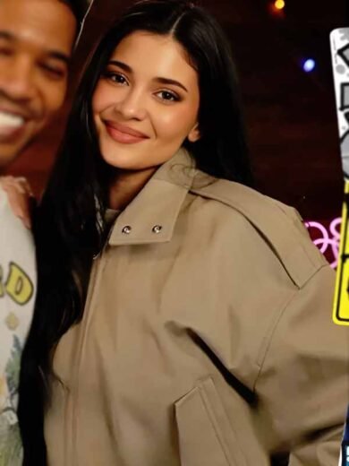Big Bro with Kid Cudi Kylie Jenner Bomber Jacket
