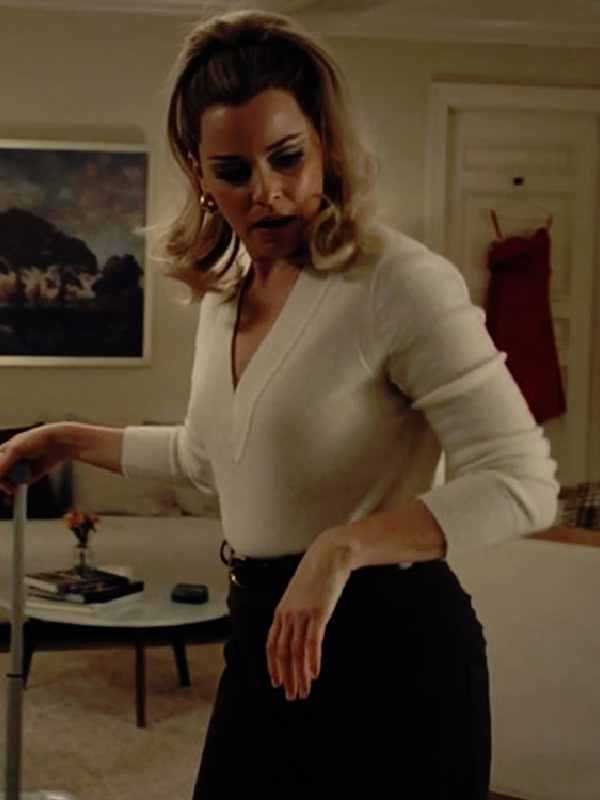 The Miniature Wife 2026 Elizabeth Banks V-Neck Sweater - Image 3