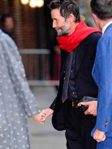 NYC 2026 Keanu Reeves Black Suit