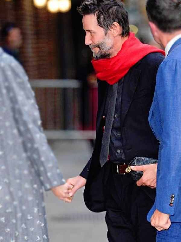NYC 2026 Keanu Reeves Black Suit