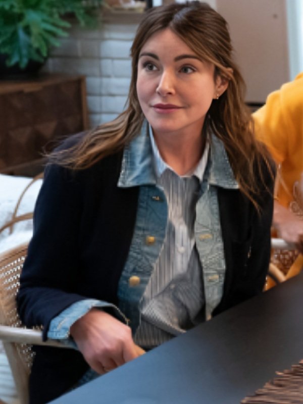 Shrinking S2 Christa Miller Denim Layered Jacket