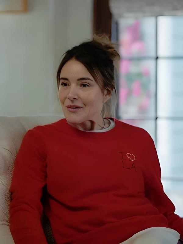 Shrinking S3 Christa Miller Red Sweater