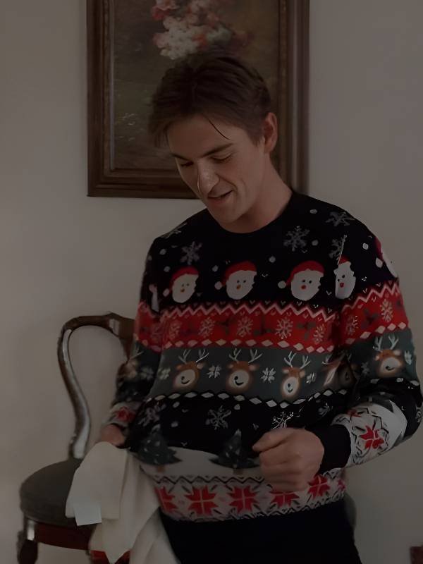 A Make or Break Holiday Evan Roderick Ugly Christmas Sweater