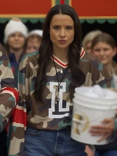 The Christmas Cup Rhiannon Fish Striped Camo Jersey