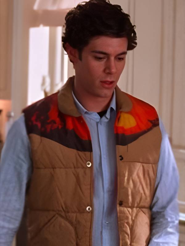 The OC S1 Adam Brody Gradient Puffer Vest