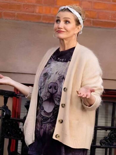 The Sham Cameron Diaz Beige Cardigan