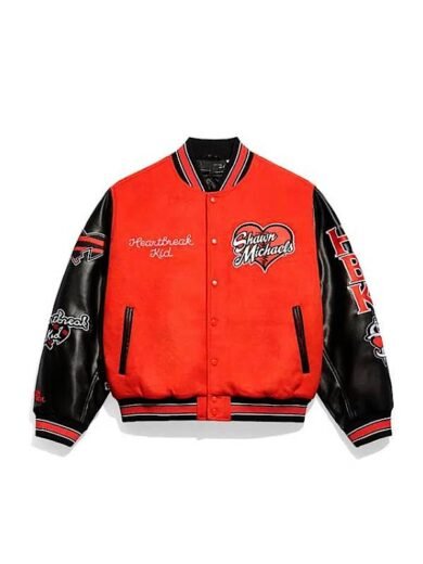 WWE Shawn Michaels HBK Varsity Jacket