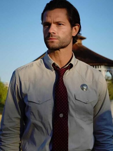 Walker Jared Padalecki Shirt And Tie